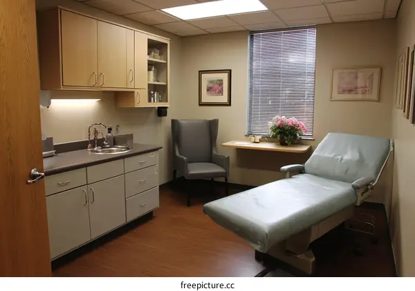 Modern Medical Examination Room Interior Design