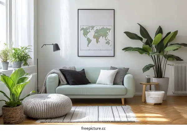 Modern Minimalist Living Room Interior Design