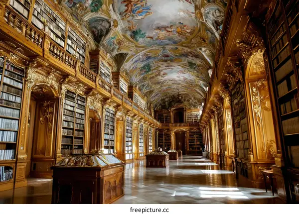 Golden Library Grand Hall Interior