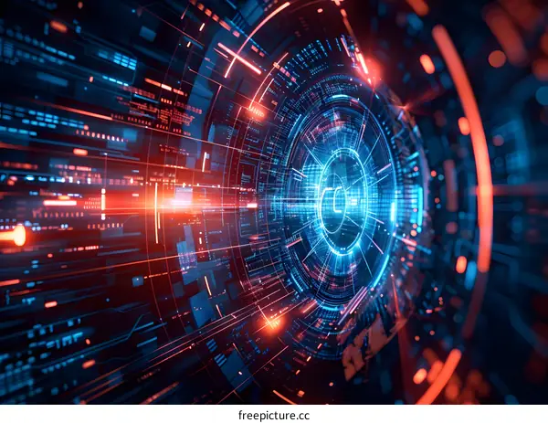 futuristic technology background