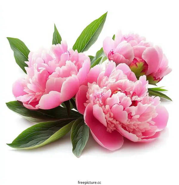 Beautiful Pink Peonies Bouquet