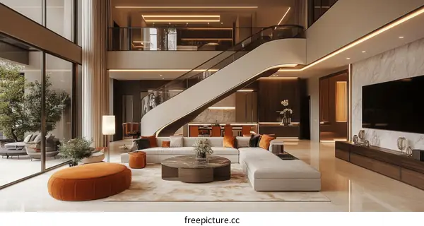 Modern Luxury Living Room Interior Design