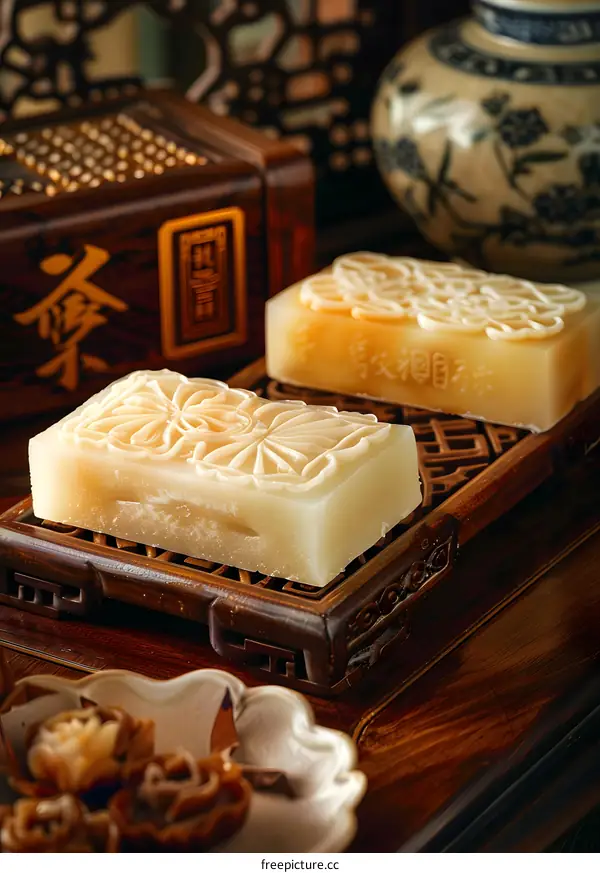 Traditional Chinese Tea Ceremony  With Delicate Treats