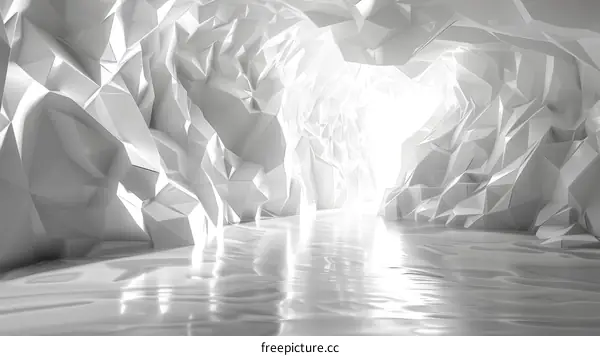 Mystical Ice Cave Journey