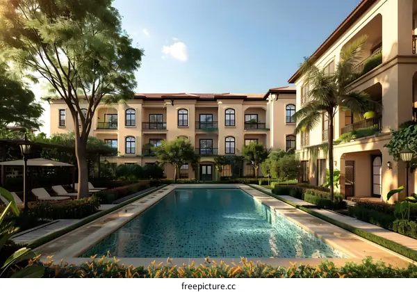 Luxury Apartments with Swimming Pool