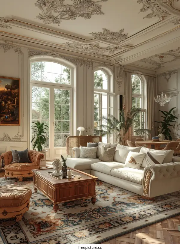 Elegant Living Room Interior Design