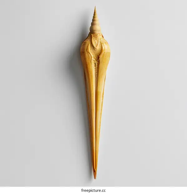 Seashell on White Background