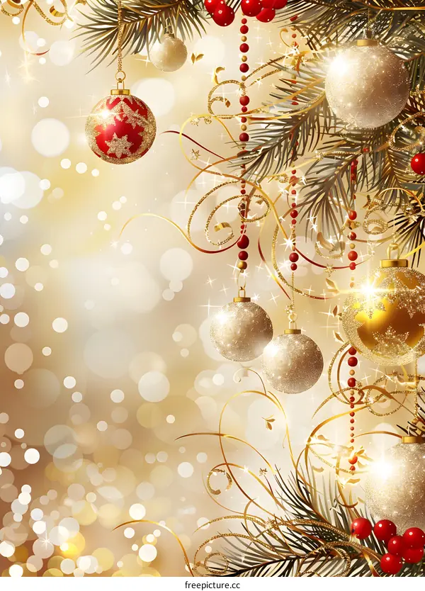 Christmas Tree with Christmas decorations