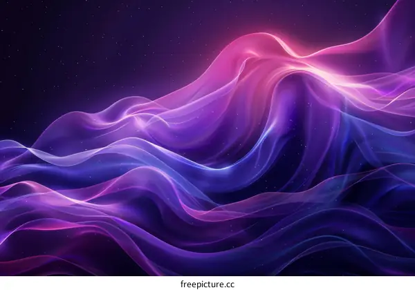 Colorful Nebula in the Vastness of Space