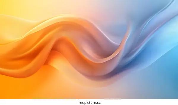Abstract Flowing Colors