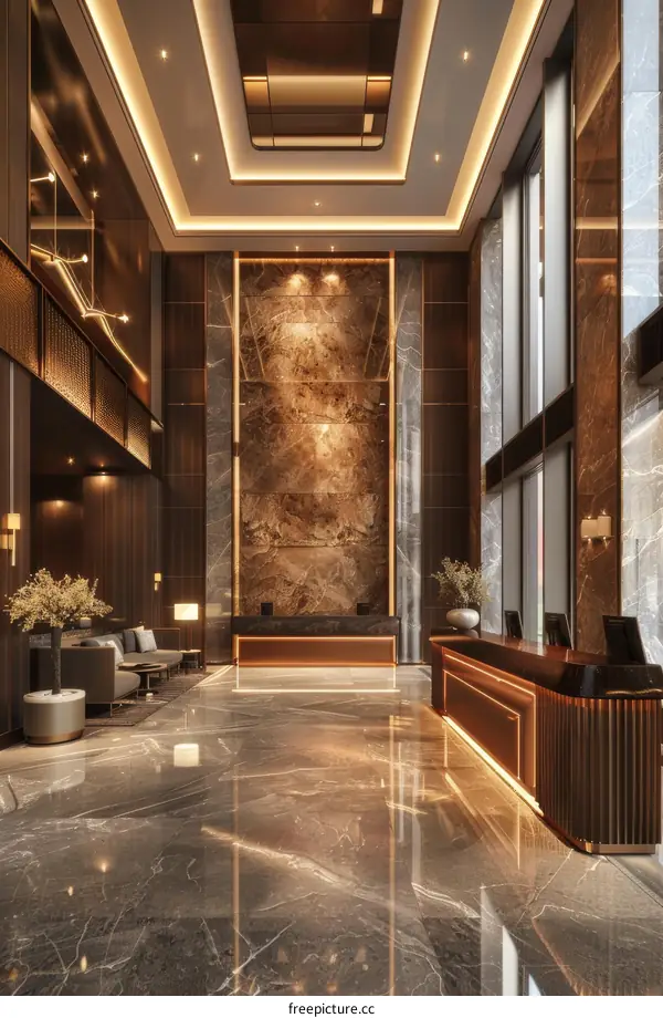Luxury Hotel Lobby Interior Design