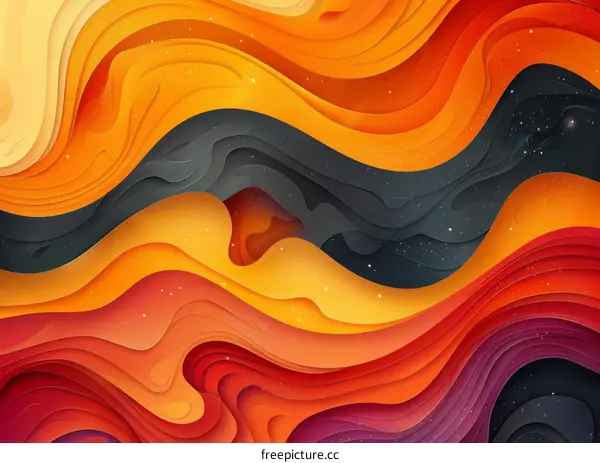 Mesmerizing Fluid Waves