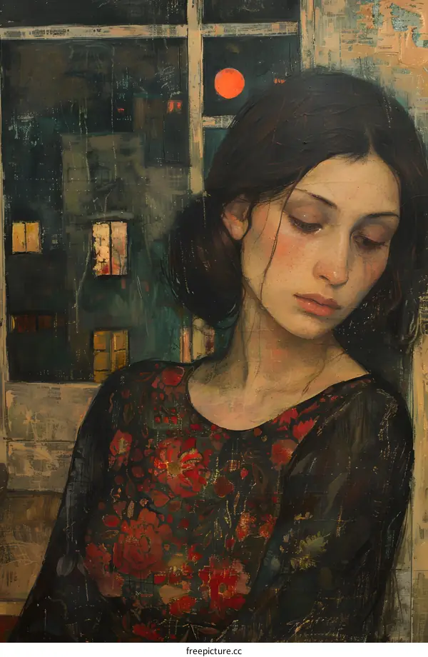 Portrait of a Young Woman by the Window