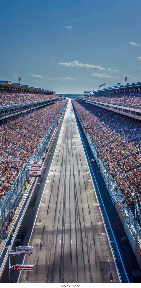 Circuit Gilles Villeneuve aerial view