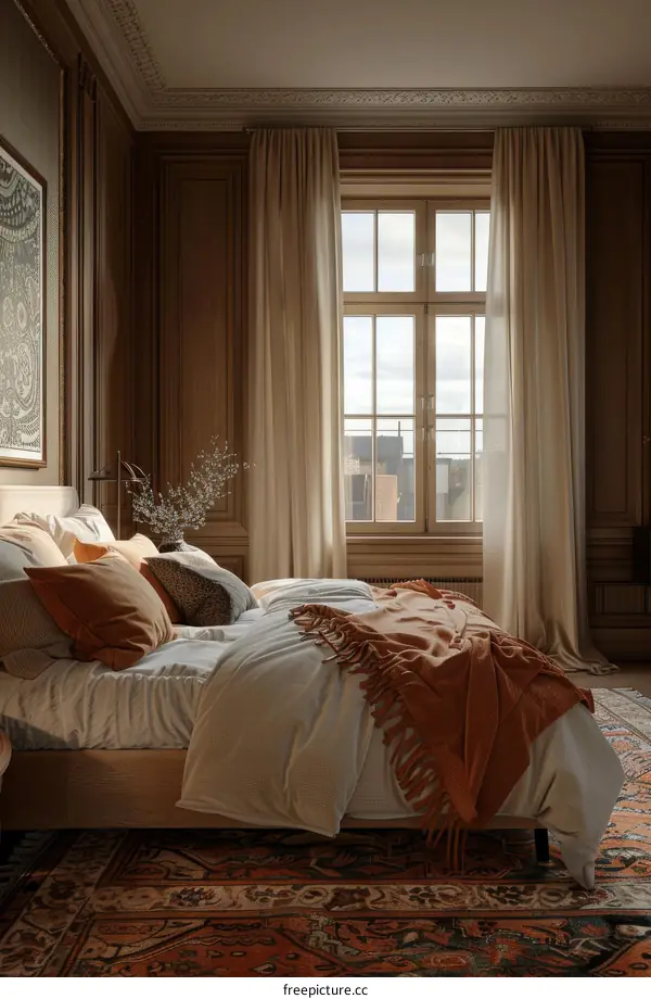 Elegant and Cozy Bedroom Interior Design