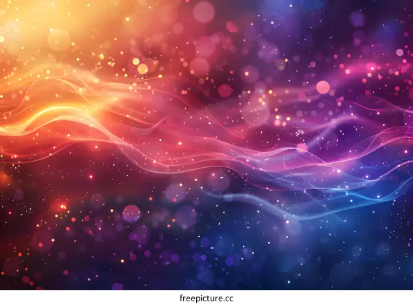 Colorful light and colorful particles