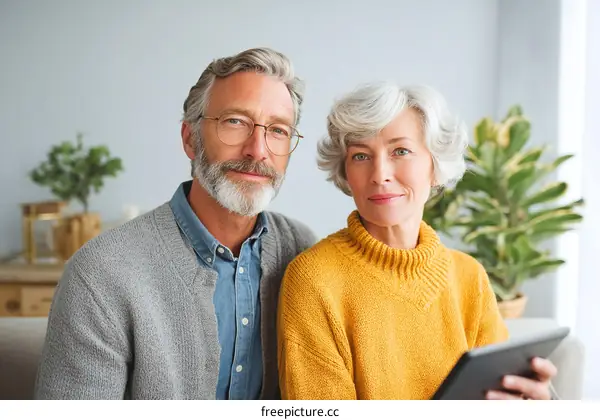 Happy Couple Relaxing Together