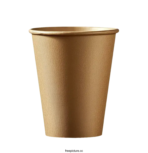 [Transparent Background PNG]Single-Use Paper Coffee Cup