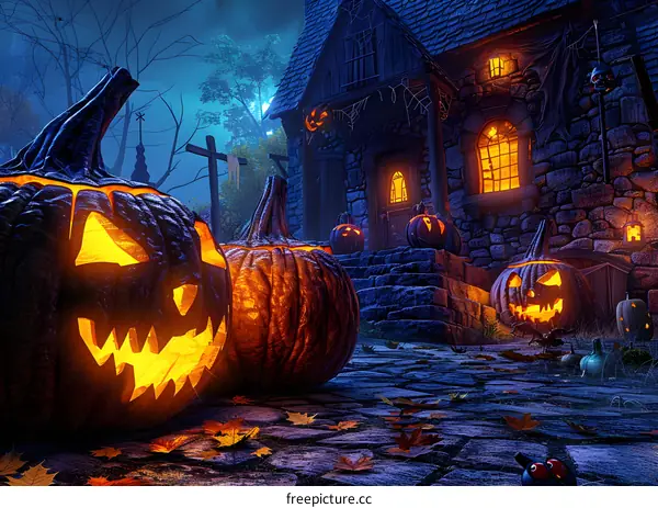 Spooky Halloween Night