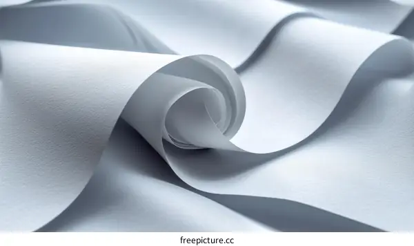 Light Gray Paper Art