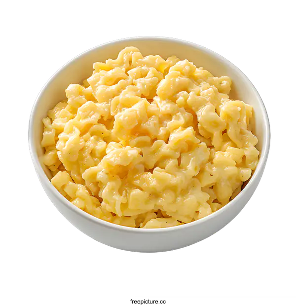 [Transparent Background PNG]A bowl of German egg noodles with cheese