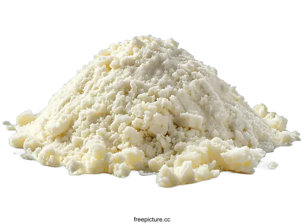 [Transparent Background PNG]A pile of white powder