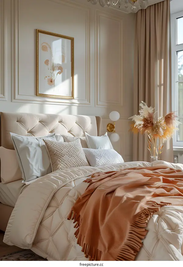 Bedroom in European style