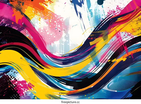 Colorful Abstract Painting