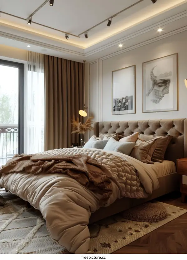 Modern bedroom interior design
