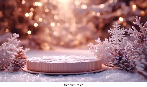 Winter Wonderland Display Platform