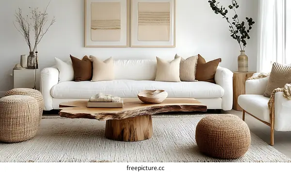 Modern Minimalist Living Room Interior Design