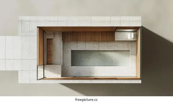 Modern Minimalist Spa Interior Design Concept