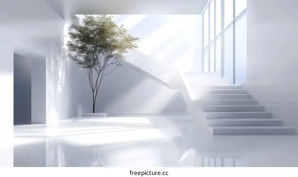 Modern Minimalist Interior Design with Natural Light