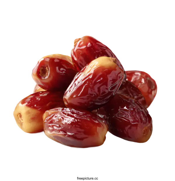 [Transparent Background PNG]Close-up Pile of Dried Dates