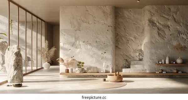 Modern Minimalist Spa Interior Design