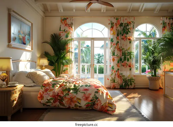 Tropical Bedroom