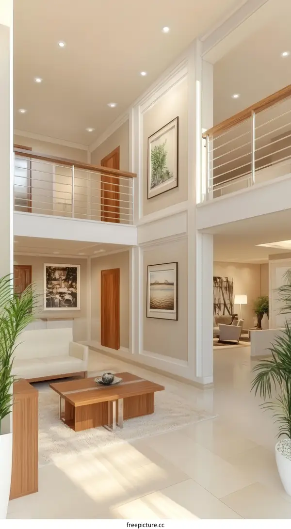 Modern Elegant Interior Design Lobby