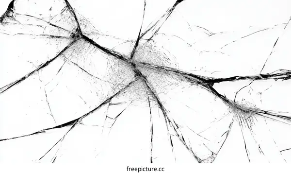 Broken Glass Texture Background Image