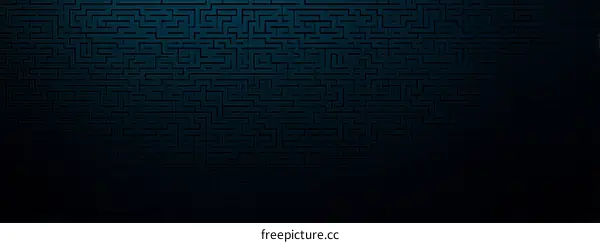 Abstract Maze Background Design