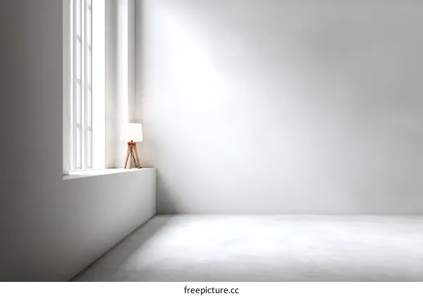 Modern Minimalist Interior Design Studio Scene