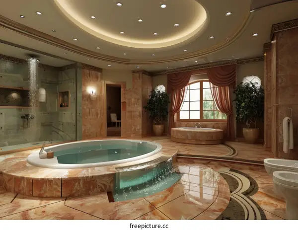Luxurious Bathroom Interior Design