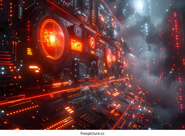 Futuristic Technology Background