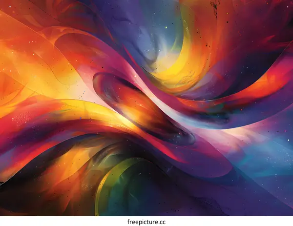Colorful Abstract Painting