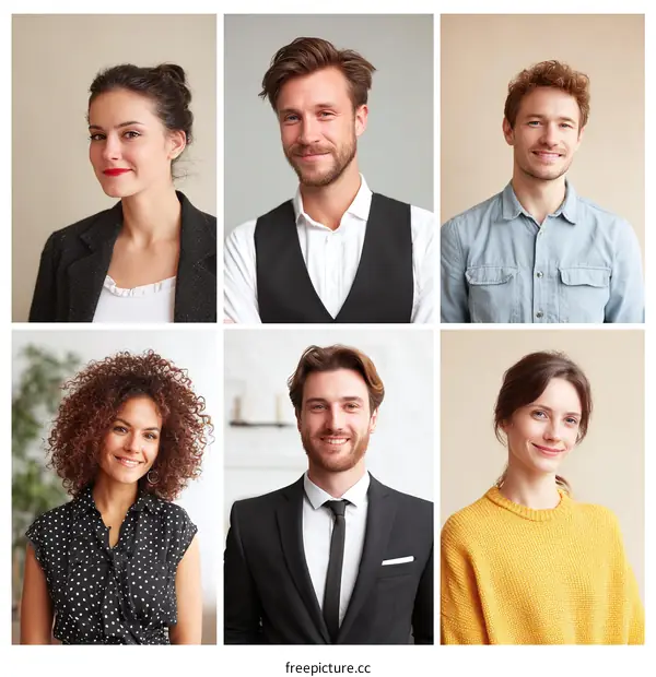 Diverse Professional Portraits