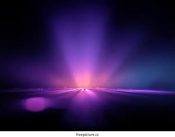 Abstract Purple Light and Color Gradient Background