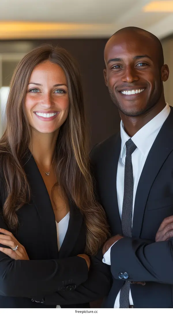 Business Professionals Teamwork and Collaboration