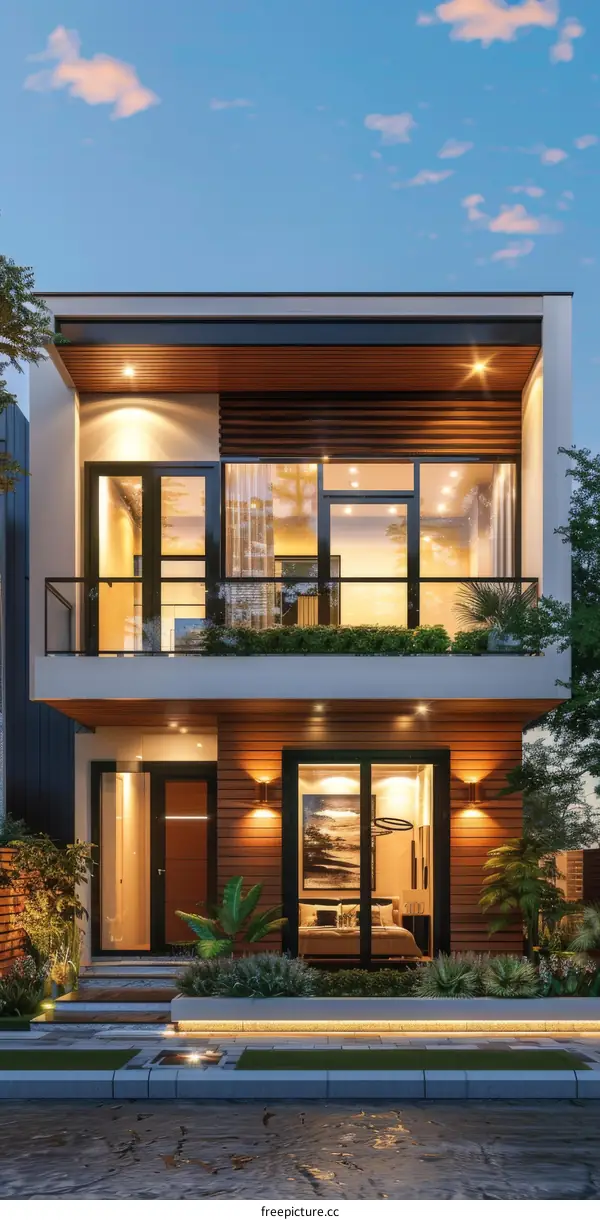 Modern Townhouse Residence