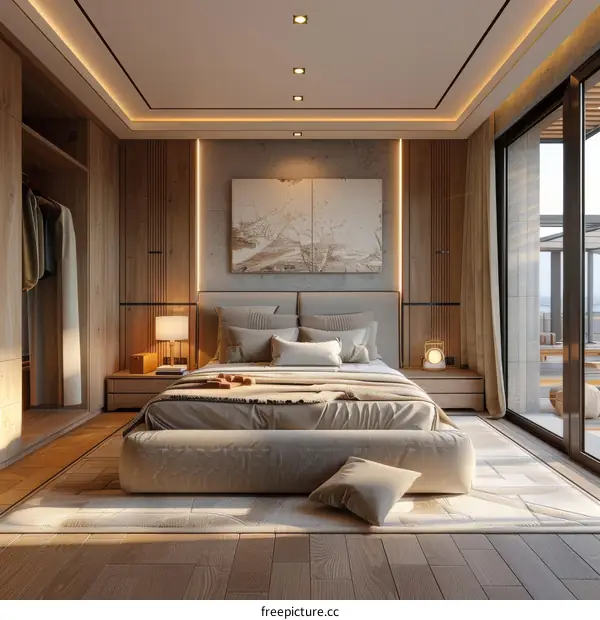 Modern Minimalist Bedroom Interior Design