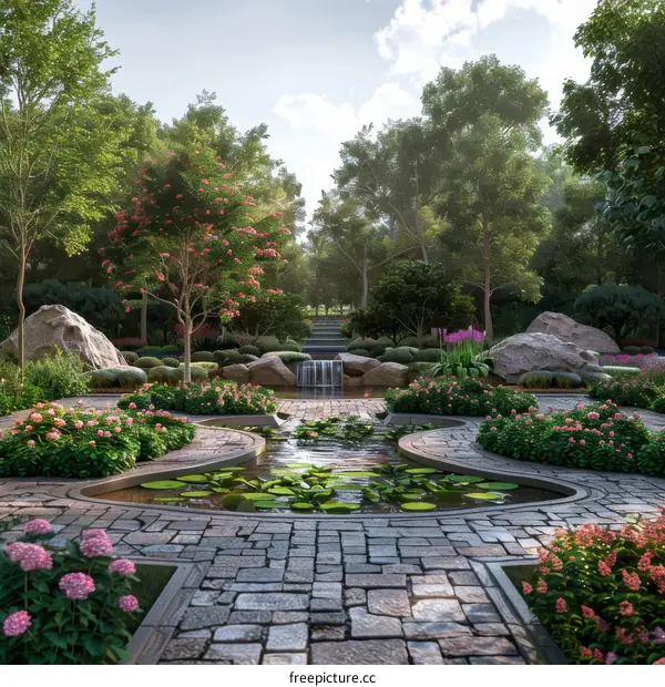 Landscape Architecture Design Renderings