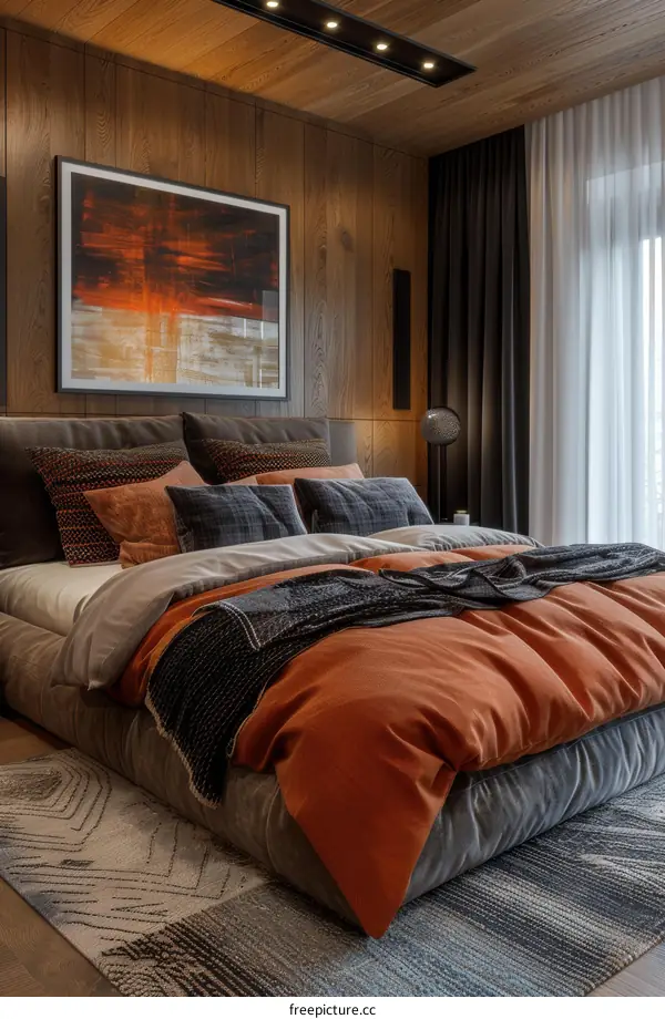 Modern Rustic Bedroom Interior Design